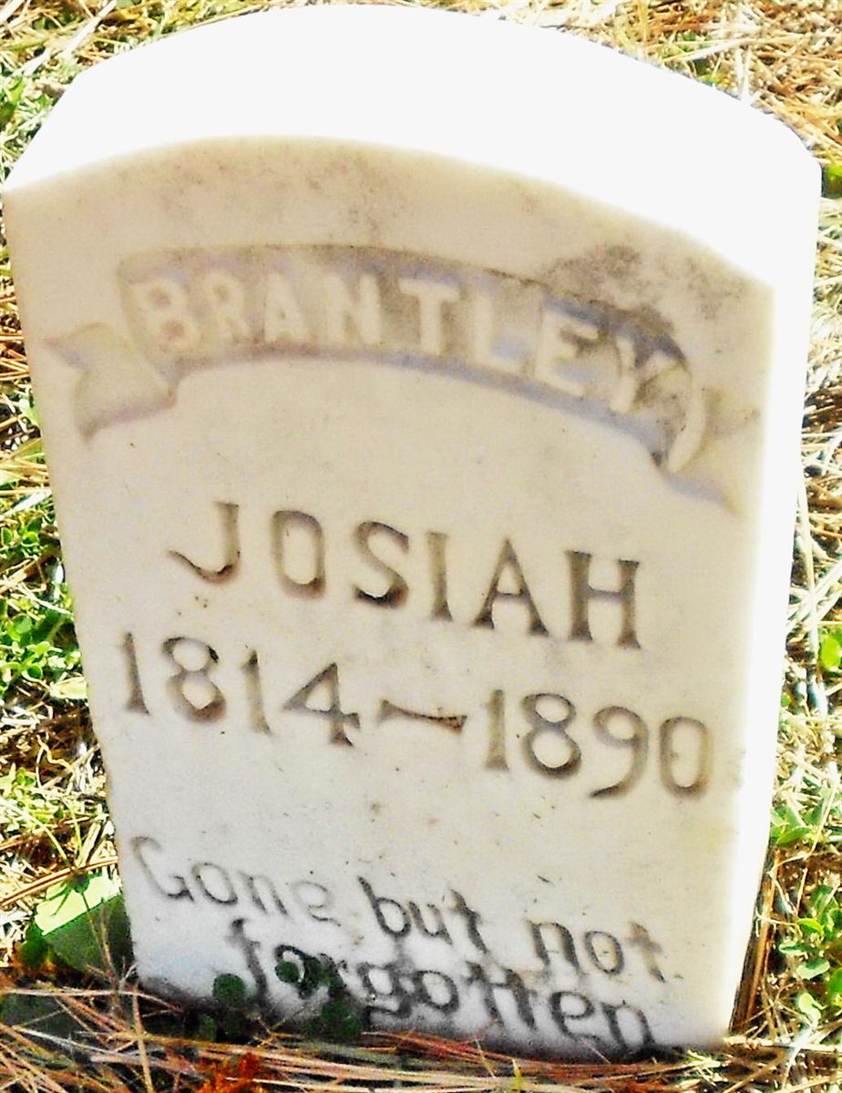 Headstone of Josiah Brantley